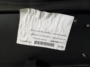 Mercedes Benz Vito 447 (2014–2026) Priekšējais bamperis A4478801402 - 2