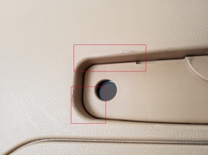 Porsche Panamera 970 (2009–2016) Trunk interior trim 97055518700 - 2
