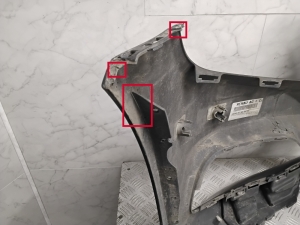 Mercedes Benz C-Class 205 (2014–2021) Priekšējais bamperis A2058850125 - 15