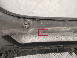 Mercedes Benz C-Class 205 (2014–2021) Priekšējais bamperis A2058850125 - 6