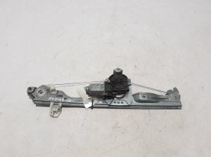 RENAULT Modus (2004–2012) Rear side door window regulator 8200801329 - 2