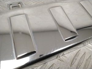 Mercedes Benz GLK-Class 204 (2008–2015) Rear bumper chrome trim A2048850411 - 5