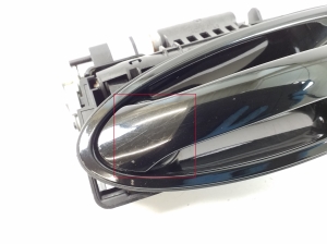 Porsche Panamera 970 (2009–2016) Front door external opening handle and its details 97053706304 - 3