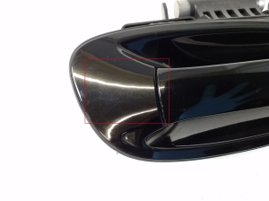 Porsche Panamera 970 (2009–2016) Rear side door exterior handle 97053706404 - 3