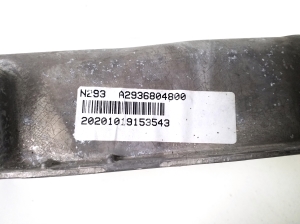 Mercedes Benz EQC N293 (2019–2026) Dashboard crossbeam A2936804800 - 2