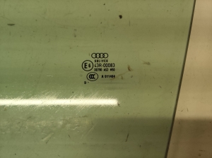 AUDI A6 C6 (2004–2011) Fenster Scheibe Tür vorne 43R00083 - 2