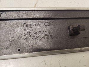 AUDI A6 C6 (2004–2011) Zierleiste Türverkleidung hinten 4F0867420 - 3