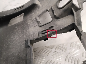 Mercedes Benz E-Class W213 (2017–2026) Front bumper inner frame A2138851165 - 4