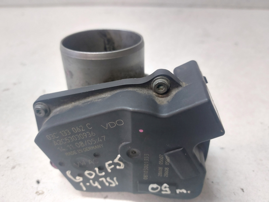 Volkswagen Golf V (2003–2009) Drosselklappe 03C133062C Volkswagen Golf V (2003–2009) Drosselklappe 03C133062C