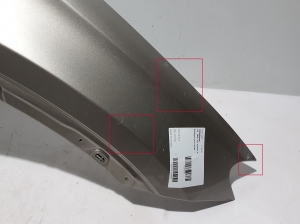 Mercedes Benz GLC-Class 254 (2022–2026) Front fender A2548810200 - 4