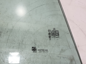 Mercedes Benz EQS 297 (2021–2026) Esiukse klaas A2977251200 - 2