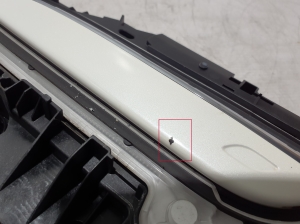 Mercedes Benz EQS 297 (2021–2026) Front door external opening handle and its details - 4