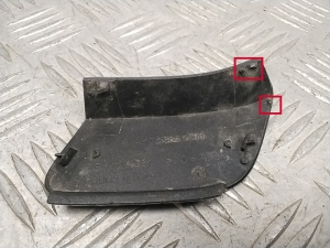 Mercedes Benz A-Class 176 (2012–2018) Front bumper tow hook cover A1768851800 - 3