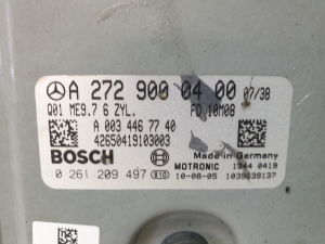Mercedes Benz C-Class 204 (2007–2014) Motorsteuergerät A2729000400 - 4
