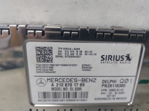 Mercedes Benz C-Class 204 (2007–2014) Audio amplifier A2128701789 - 2