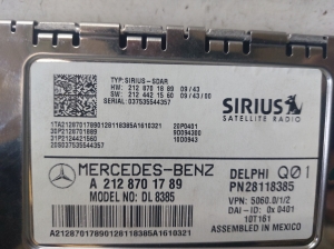 Mercedes Benz C-Class 204 (2007–2014) Audio amplifier A2128701789 - 4