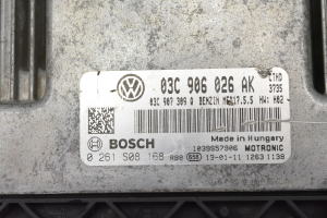 Volkswagen Tiguan (2007–2016) Motorsteuergerät 03C906026AK - 4