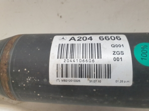Mercedes Benz C-Class 204 (2007–2014) Kardanwelle A2046606 - 6