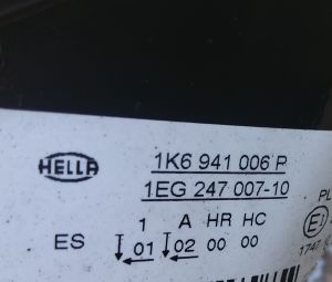 Volkswagen Golf V (2003–2009) Esituli 1K6941006P - 2