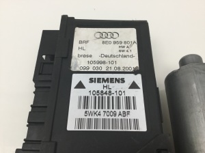 AUDI A4 B6 (2000–2005) Hinterer Seitentür-Fensterhebermotor 8E0959801A - 5