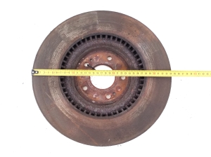 Hyundai IONIQ 5 I (2021–2026) Front brake disc 51712L1700 - 2