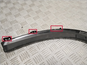 Mercedes Benz GLA-Class H247 (2019–2026) Rear fender trim cover A2478806209 - 4