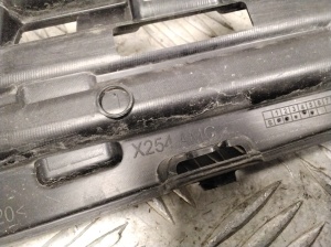 Mercedes Benz GLC-Class 254 (2022–2026) Front bumper inner frame A2548850201 - 2