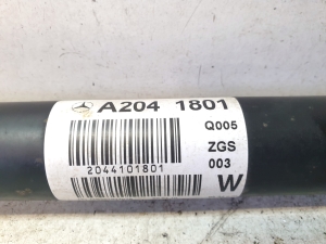 Mercedes Benz C-Class 204 (2007–2014) Kardanwelle A2041801 - 6