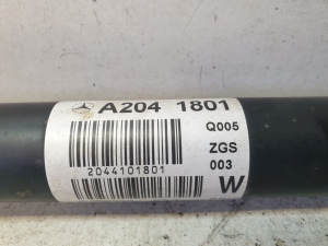 Mercedes Benz C-Class 204 (2007–2014) Kardanwelle A2041801 - 7