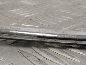 Mercedes Benz C-Class 206 (2021–2026) Priekšējā bampera dekoratīvā līste A2068854102 - 4