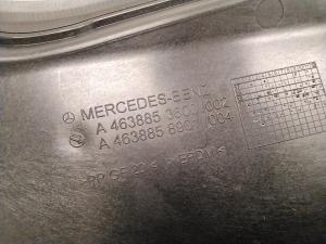 Mercedes Benz G-Class (2018–2026) Luftleitblech für den Kühler A4638853600 - 2