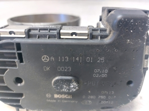 Mercedes Benz C-Class 204 (2007–2014) Drosselklappe A1131410125 - 5