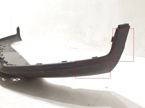 VOLVO XC40 (2017–2026) Front bumper lower spoiler 32136097 - 4