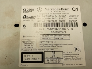 Mercedes Benz A-Class 176 (2012–2018) Radio (head unit) A2469000012 - 4