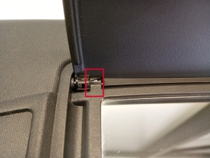 Mercedes Benz A-Class 176 (2012–2018) Sun visor A0078173620 - 4
