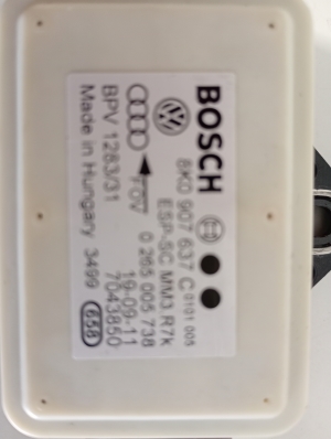 AUDI Q5 (2008–2017) Computer-ESP 8K0907637 - 2