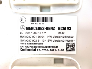 Mercedes Benz EQA H243 (2021–2026) Komfortsteuergerät A2479001317 - 3