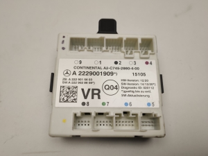 Mercedes Benz C-Class 205 (2014–2021) Front door control unit A2229001909 - 3