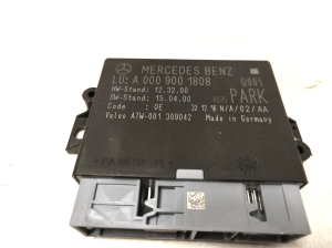 Mercedes Benz C-Class 205 (2014–2021) Parking system control unit A0009001808 - 2