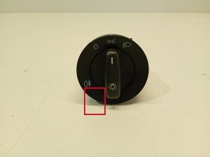 Volkswagen Caddy IV (2015–2020) Headlight switch 1K0941431B - 5
