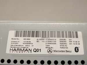Mercedes Benz C-Class 205 (2014–2021) Audio, Video, Navigation A2059003719 - 3