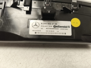 Mercedes Benz C-Class 205 (2014–2021) Heater control panel A2059054706 - 6