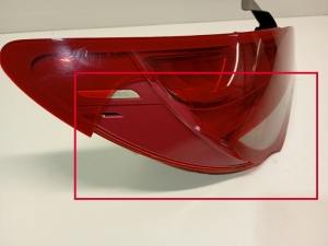 Mercedes Benz CLA-Class W117 (2013–2019) Eckleuchte hinten A1179062500 - 3