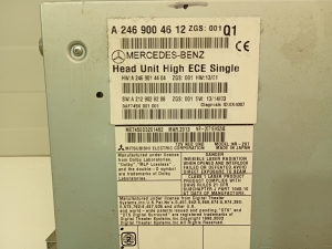 Mercedes Benz CLA-Class W117 (2013–2019) Autoraadio A2469004612 - 2