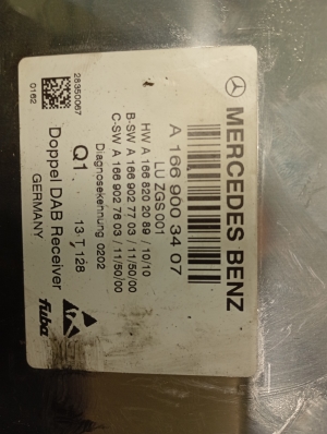 Mercedes Benz SLK-Class 172 (2011–2026) Control unit A1669003407 - 3