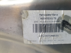 Mercedes Benz C-Class 204 (2007–2014) Priekšējo durvju logu pacēlājs A2047200179 - 3
