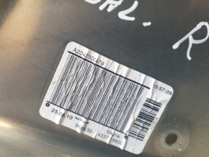 Rear side door window regulator - A2047300479