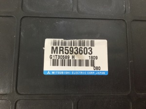 Mitsubishi Pajero Sport I (1996–2009) Getriebesteuergerät MR593603 - 3