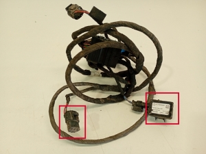 Mercedes Benz SLK-Class 172 (2011–2026) PDC-Kabelbaum vorne A0001534624 - 4