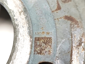 Mercedes Benz EQA H243 (2021–2026) Eesmine piduriketas A2474211912 - 3
